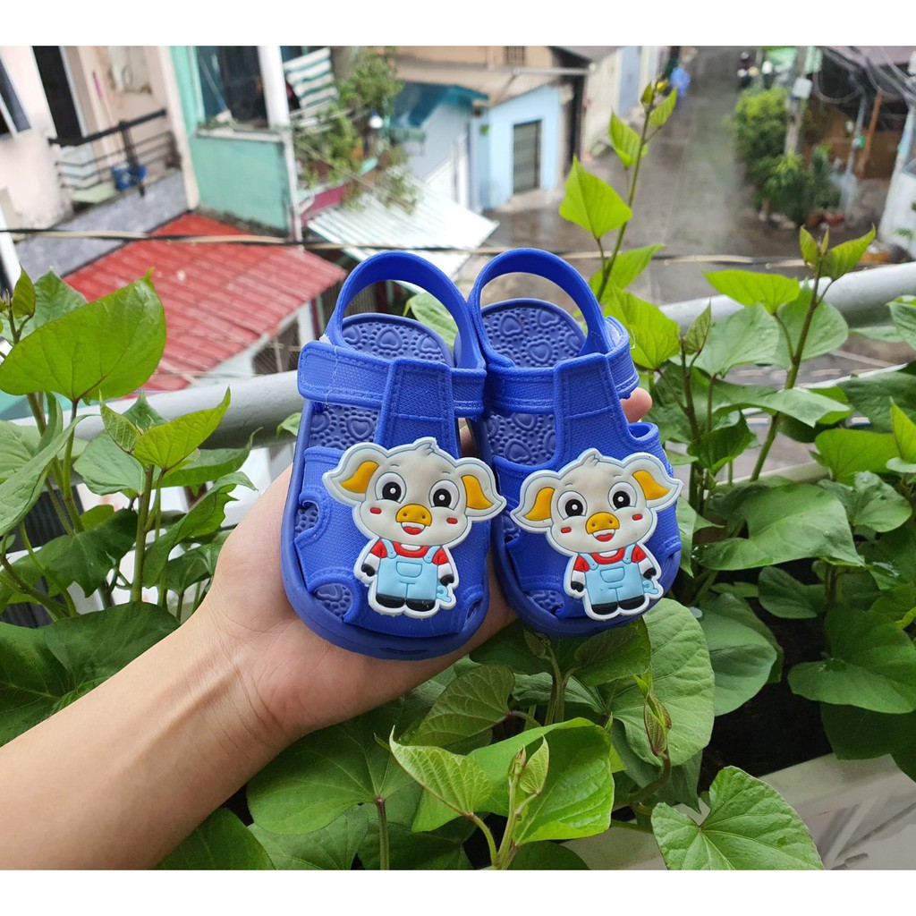 Giày tập đi có quai cho bé trai bé gái quai dán sành điệu Hàn Quốc cho bé tập đi tết 2020