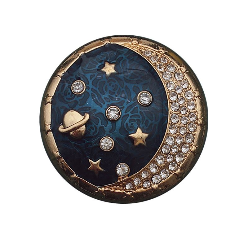 Ghim Cài Áo Hình Mặt Trăng Và Ngôi Sao Thời Trang Cho Nam Nữ