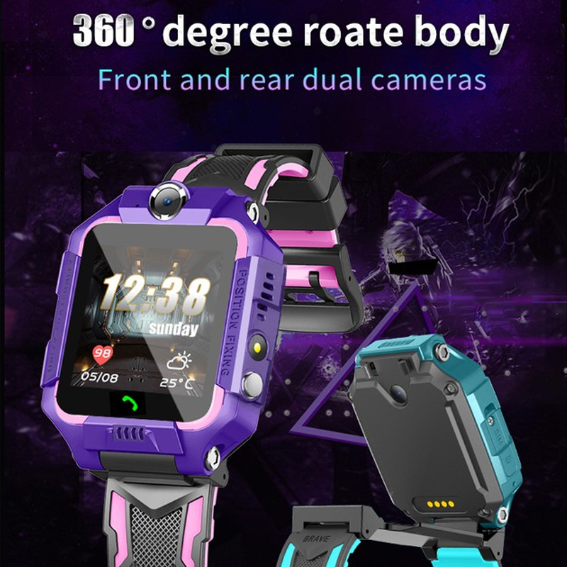 Đồng hồ thông minh Q19 có thể gọi điện thoại / định vị / SOS chống thất lạc với màn hình cảm ứng cho trẻ em