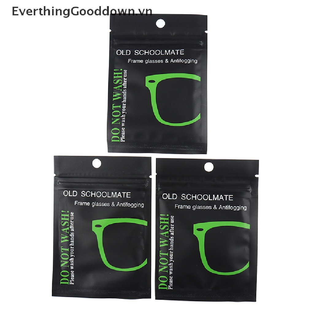 Everthinggooddown 5 / 10 Khăn Lau Kính Chống Sương Mù Có Thể Tái Sử Dụng