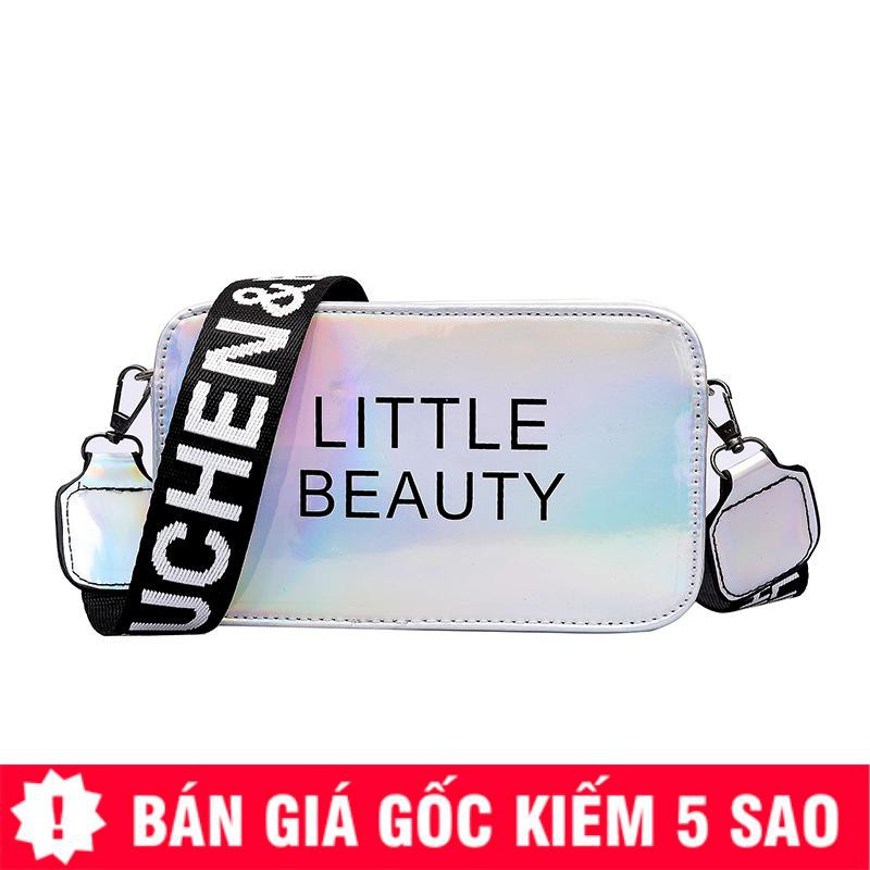 Túi Hộp Ánh Cầu Vồng Little Beauty Quai Chữ