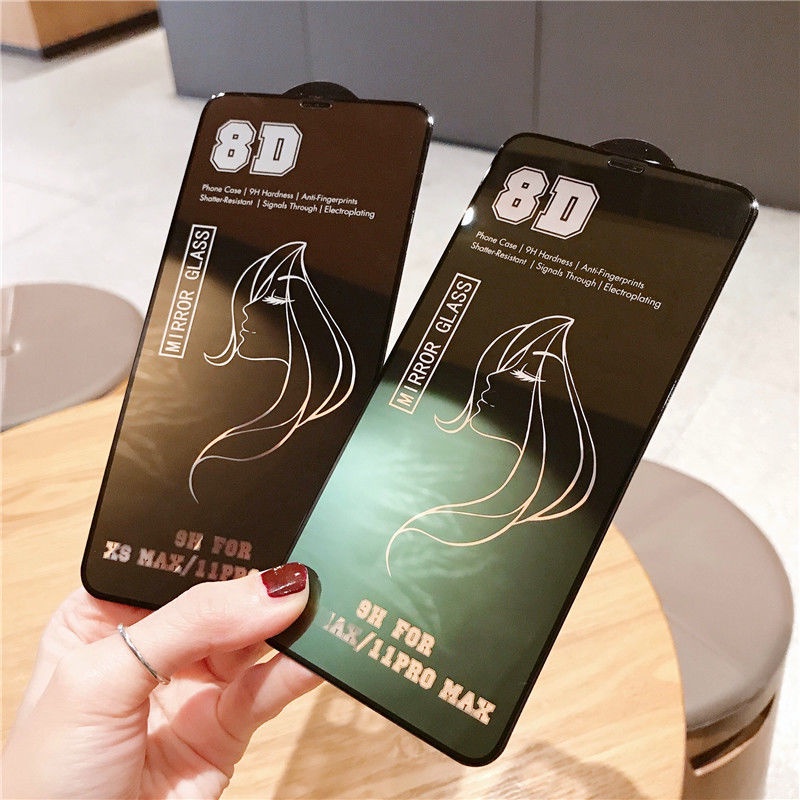 Kính Cường Lực 8D Bảo Vệ Màn Hình Điện Thoại iphone 14 Plus 14 Pro 14 13 12 11 Pro Max X XS XR XS Max 6 7 8 Plus