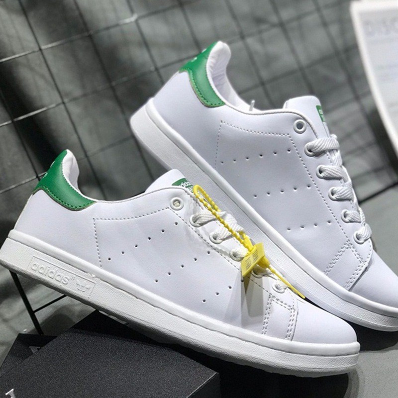 [Mã FAGREEN245 giảm 10% tối đa 30K đơn từ 99K] Giày AD Stan Smith Gót Xanh (Sale Cực Shock)