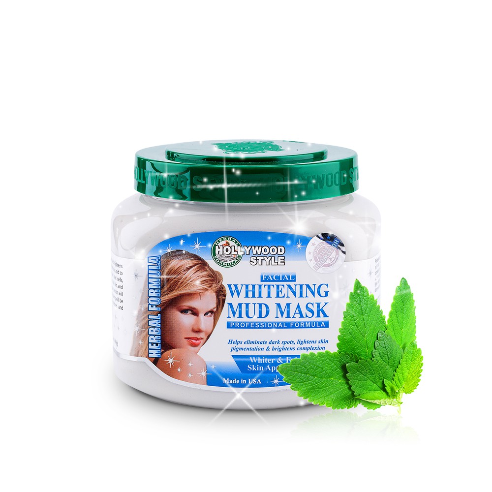 Mặt nạ bùn dưỡng trắng da Whitening Mud Mask Hollywood Style 600g