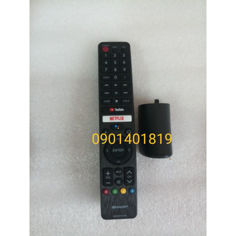 Điều Khiển Tivi Sharp 4K Giọng Nói ( Hàng Chính Hãng Mới 100% )