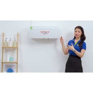 Bình nóng lạnh Ariston Vitaly SLIM 20 Lít, Máy nước nóng Gián tiếp - CHÍNH HÃNG