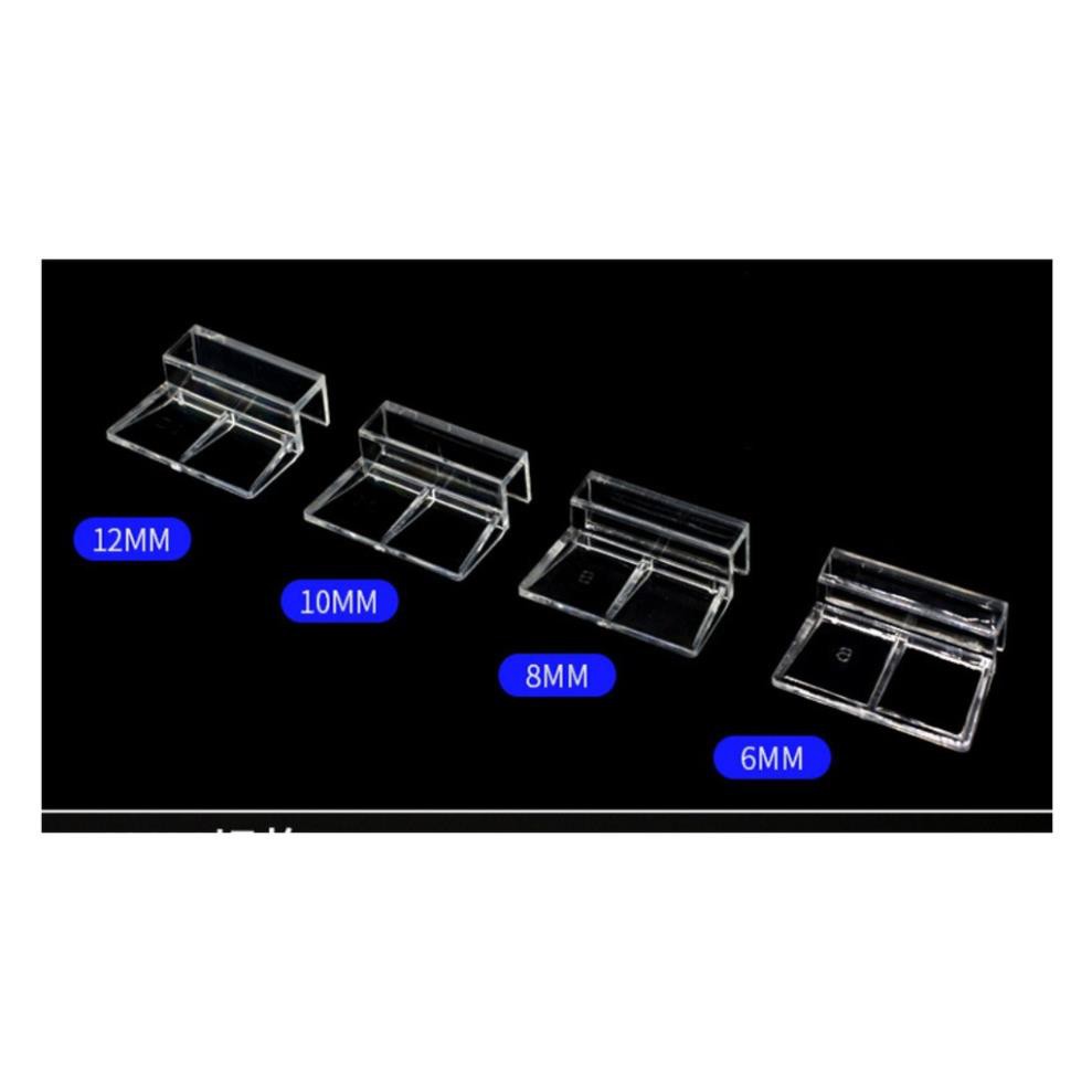 Giá Đỡ Nắp Hồ Kính - bằng mica siêu trong - Miếng Kê đỡ nắp lưới bể cá