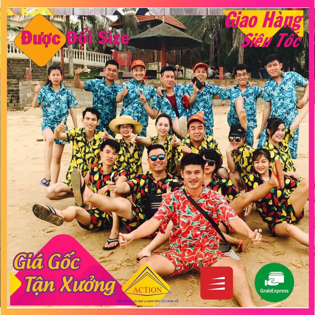 Tổng hợp 8 bộ sơ mi đi biển bán chạy nhất shopee hình feedback của shop [rẻ vô địch full size]