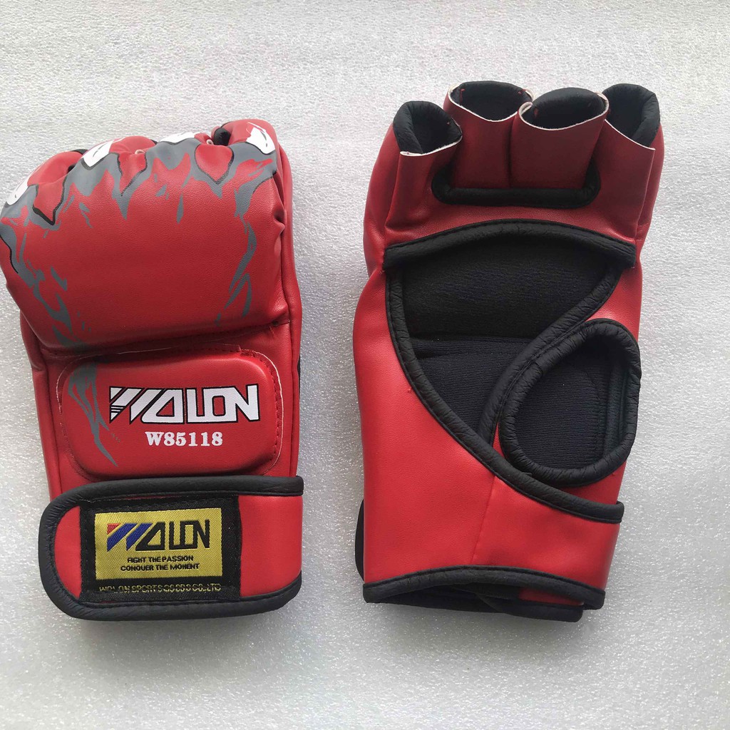 Găng MMA  hở ngón WoLon giá sỉ