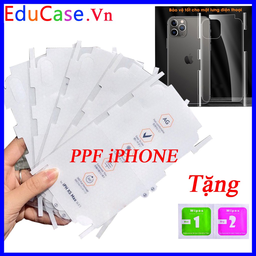 Miếng dán PPF Full Viên mặt lưng- IPHONE 6/6S/6PLUS/7/7PLUS/8/8PLUS/X/XS/X MAX/11/11PRO/11PRO MAX/12MINI /12PRO/12PROmax