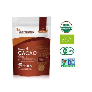01 gói Bột cacao Criollo hữu cơ nguyên chất Peru 200 g
