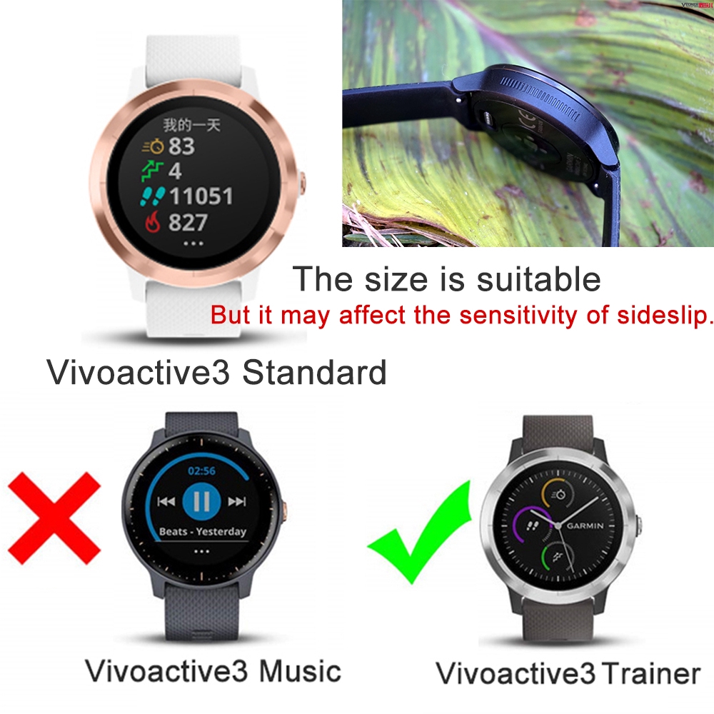 Ốp TPU bảo vệ màn hình đồng hồ chống trầy chống sốc tiện dụng cho Garmin vivoactive 3