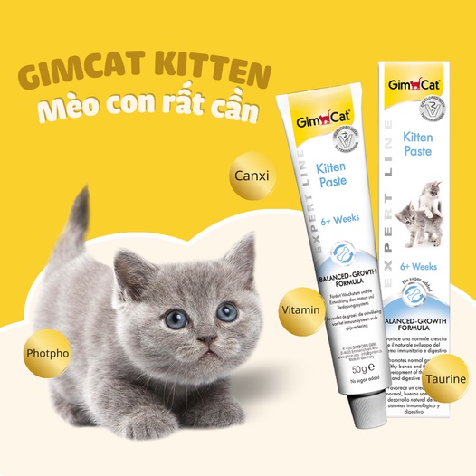 Gel Gimcat dinh dưỡng cho mèo các loại