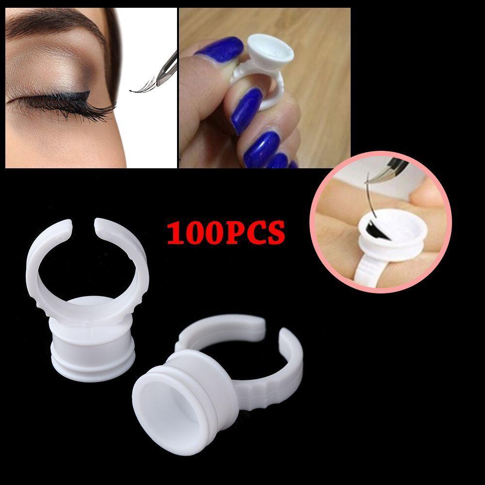 Set 100 Giá Đỡ Lông Mi Giả / Mực Xăm Chuyên Dụng