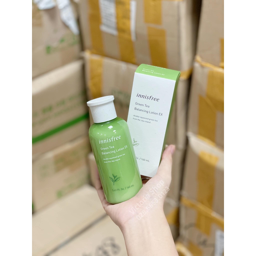 [tách set] Sữa dưỡng Trà xanh Innisfree Green Tea Balancing Lotion EX | WebRaoVat - webraovat.net.vn