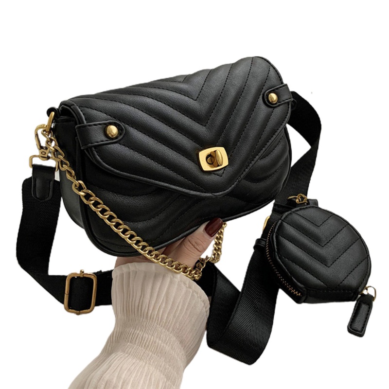 Túi Đeo Chéo Giả Da Thời Trang Hàn Cho Nữ