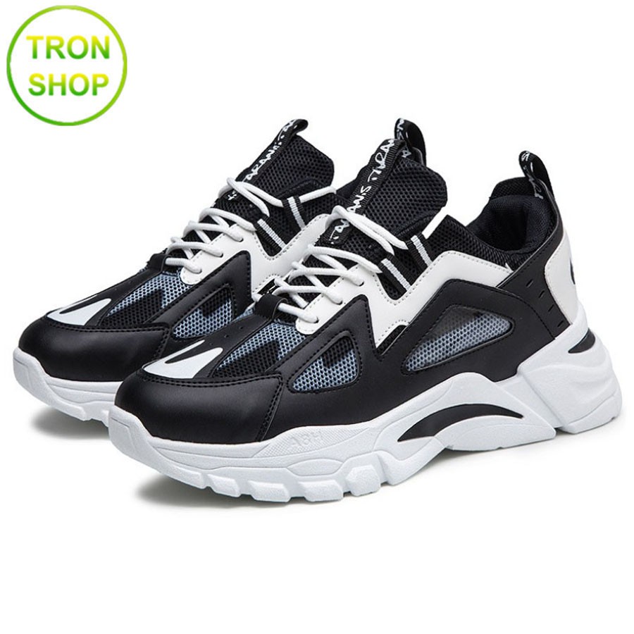Giày sneaker TS553 [ Nhập TRONSHOP1 giảm 10% ] da PU cao cấp đế cao su Tronshop chuyên giày nam | BigBuy360 - bigbuy360.vn