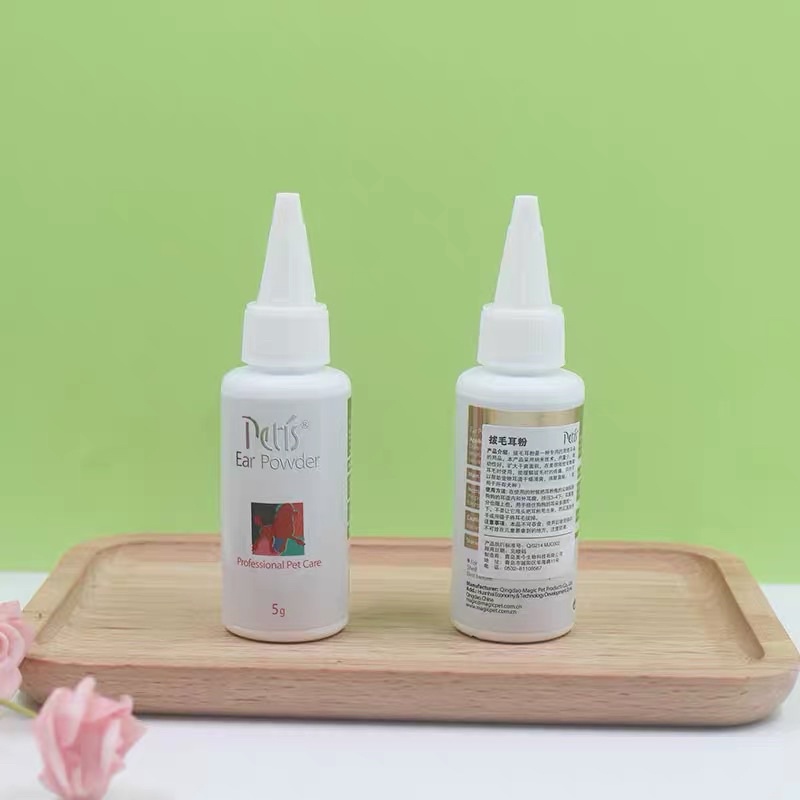 Bột nhổ lông tai PETIS - hỗ trợ vệ sinh tai dễ dàng cho thú cưng