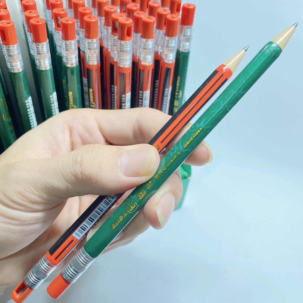 Viết Chì Bấm SiSin DF0069 Ngòi 2B Ruột 2.0mm - KhuBa Shop