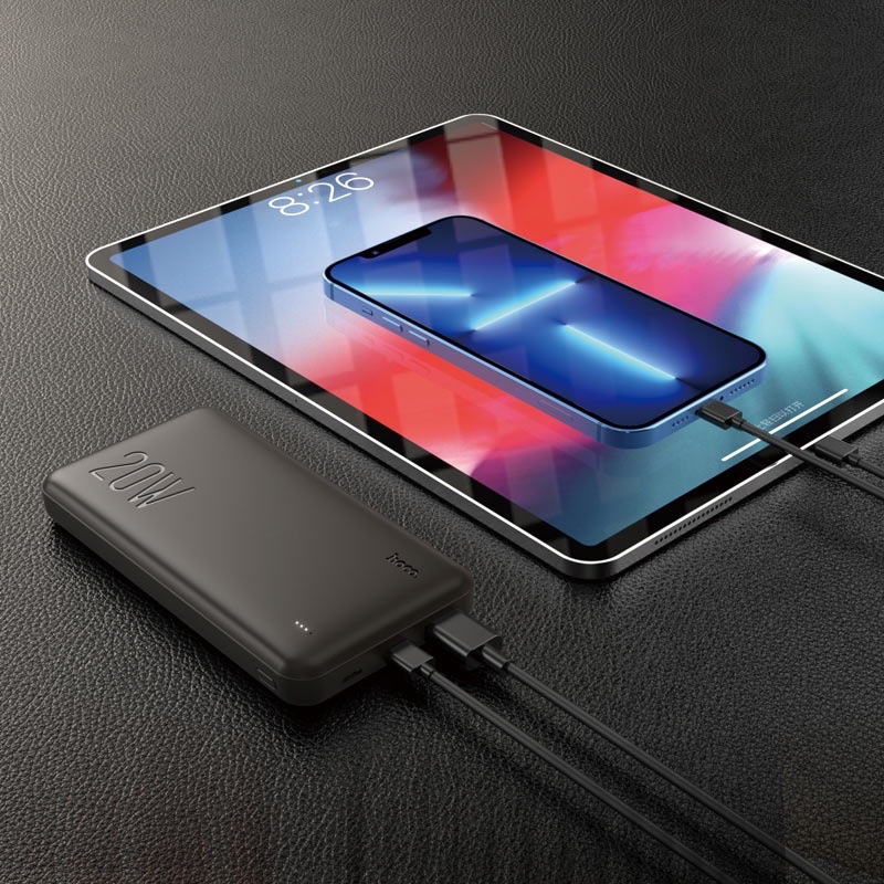 Pin sạc dự phòng - Sạc nhanh PD22.5W - Hoco J81 đèn báo LED, tích điện dung lượng 10000mAh - Chính hãng