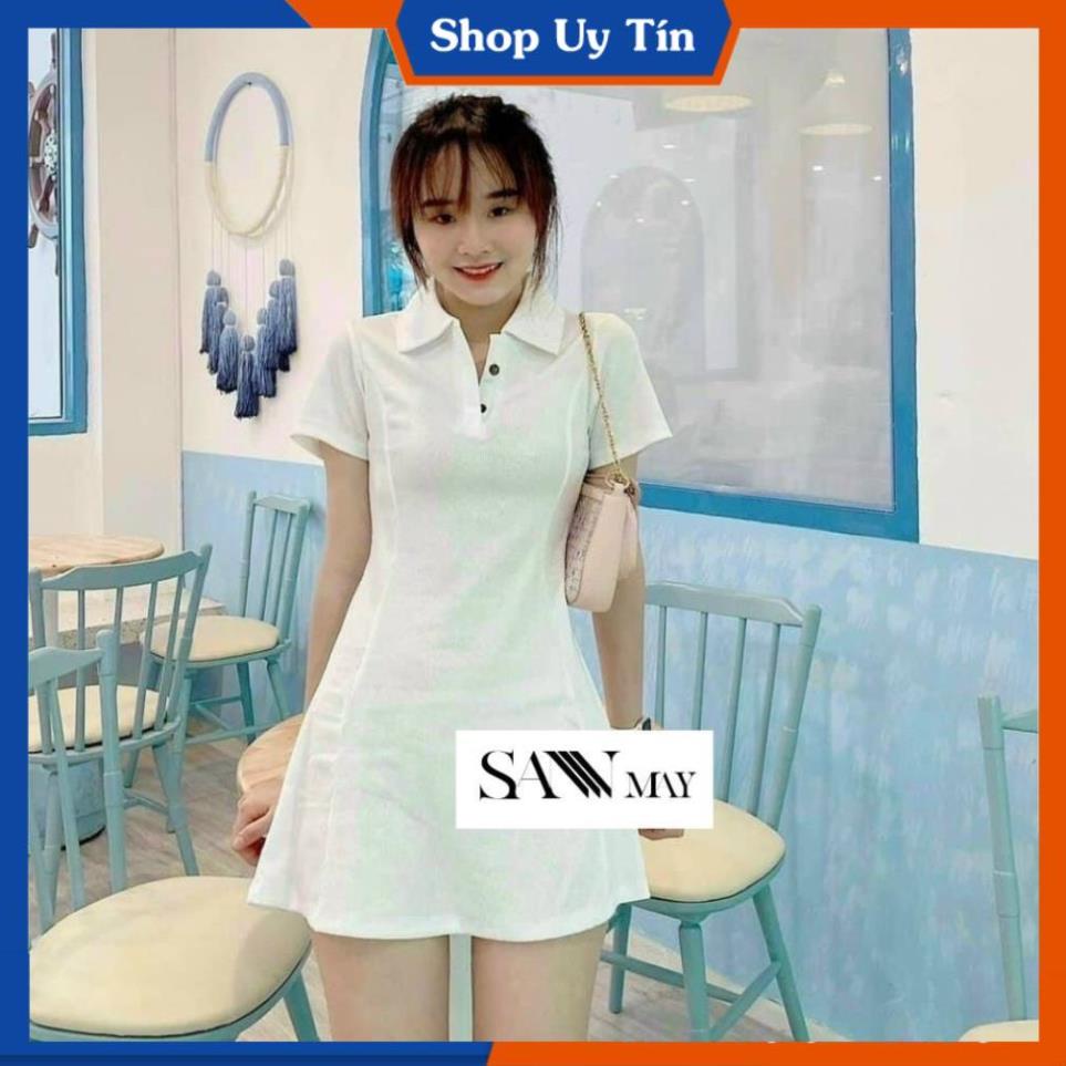 Đầm Thun Nữ Polo  Váy Dáng Suông Ôm Body Đi Dự Tiệc Cưới Chơi Biển, Công Sở Cao Cấp Hàn Quốc, Trơn Thể Thao VD025 | BigBuy360 - bigbuy360.vn