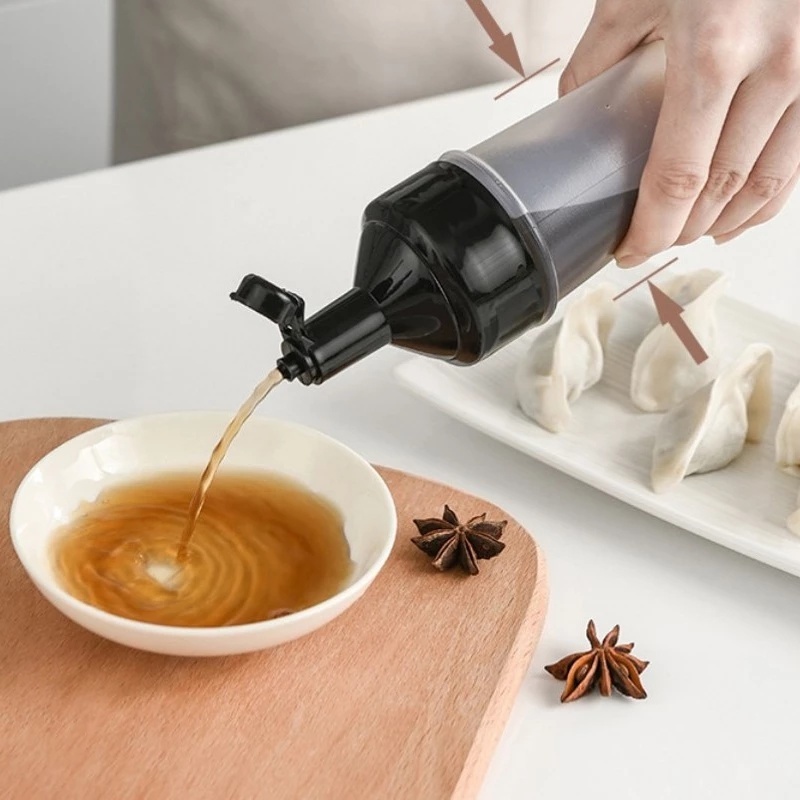 Bình Đựng Dầu Olive/Nước Sốt Có Nắp Miệng Rộng Dung Tích 250ml