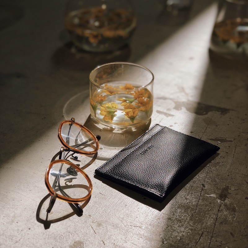 Combo 2 Ví da bò màu Đen - Chính hãng Lemont