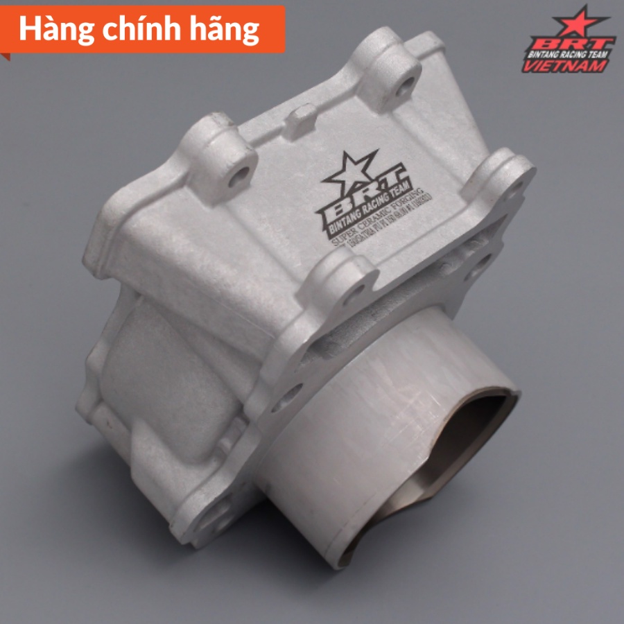 LÒNG NHÔM NÉN PHỦ CERAMIC + PISTON BRT NHÔM NÉN ĐƯỜNG KÍNH 68MM GSX/ SATRIA/ BANDIT 150