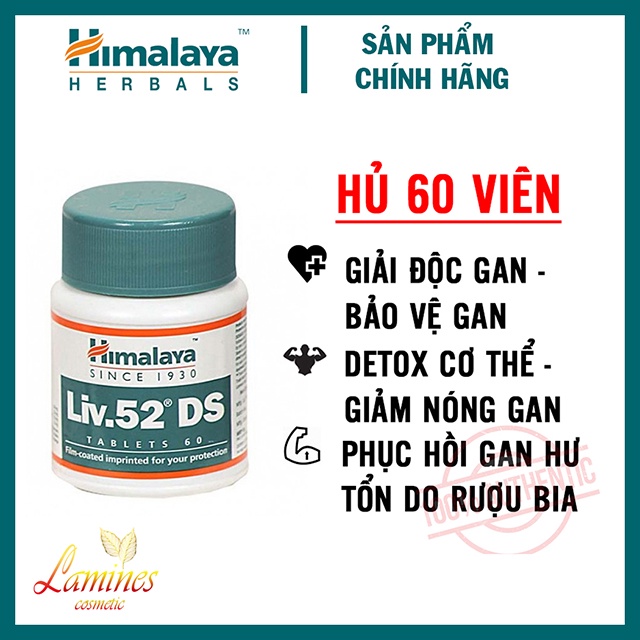 Viên Giải Độc Gan Liv.52 Ds Himalaya - 60 Viên