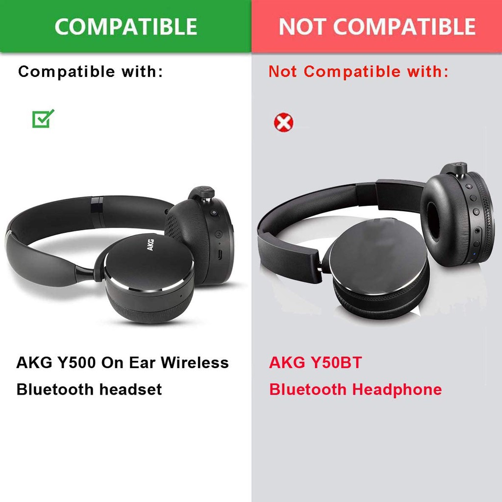 Cặp Mút Đệm Thay Thế Cho Tai Nghe Chụp Tai AKG Y500 Y 500