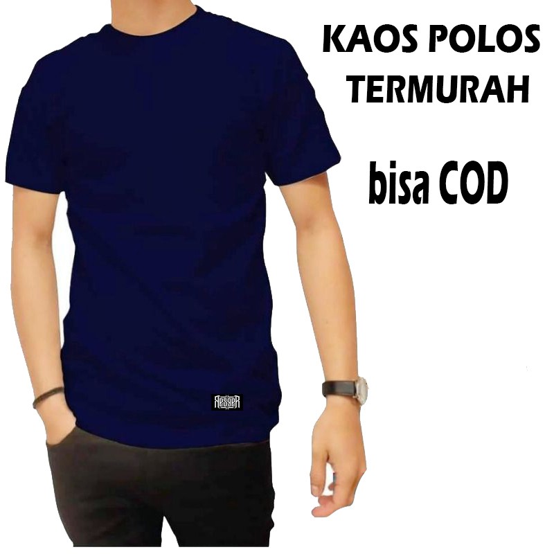 Áo Thun Trơn Màu Xanh Nước Biển UNISEX