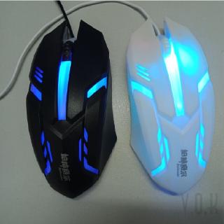 Illuminated Mouse Usb Wired Mouse Memo Desktop Office Optical Gaming Mouse 449