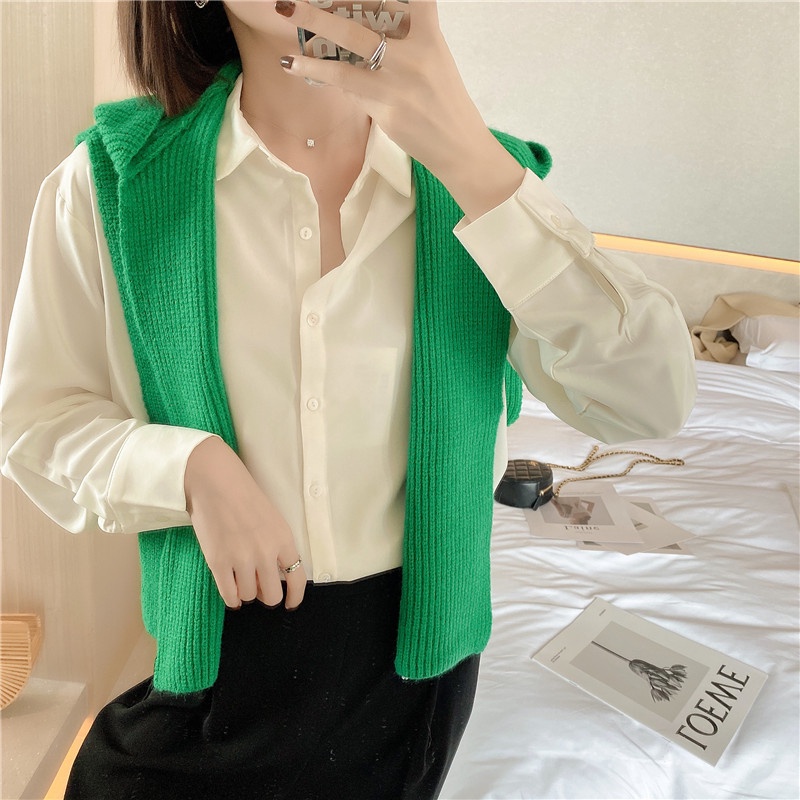 Áo choàng ZHELIHANGFEI dệt kim có mũ trùm đầu phong cách thời trang độc đáo