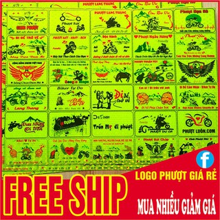 TEM PHƯỢT, LOGO PHƯỢT GIÁ RẺ PHẢN QUANG TỔ ONG CHỐNG NƯỚC