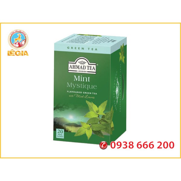 Trà xanh AHMAD bạc hà 40G - AHMAD MINT TEA