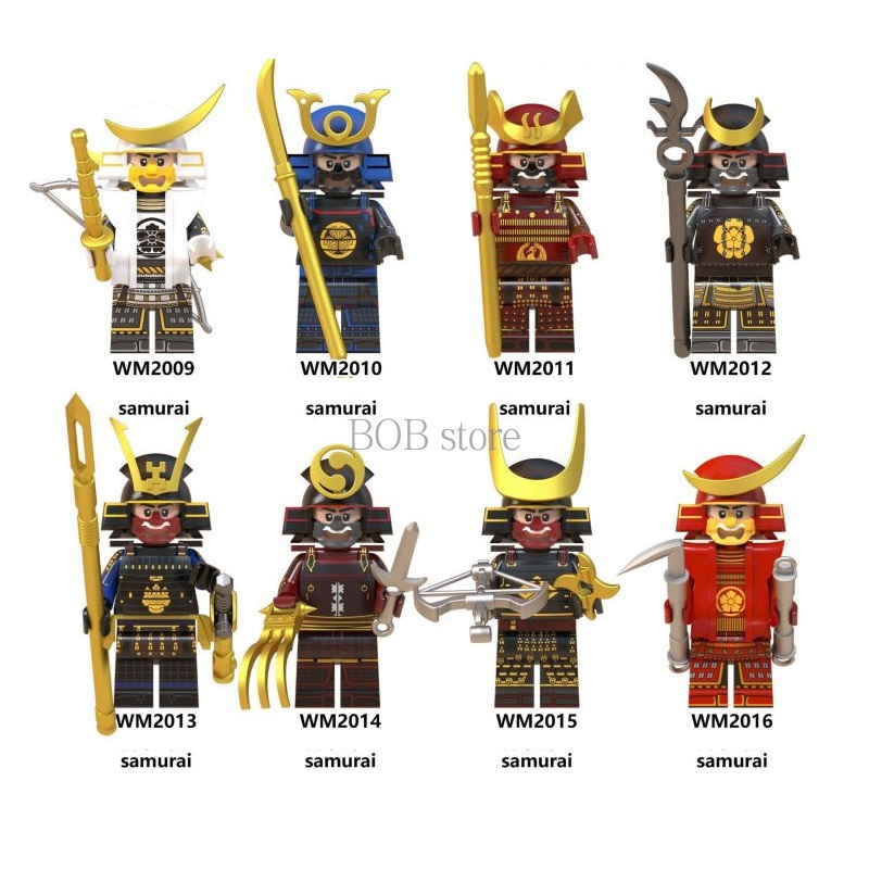 Bộ Lắp Ghép Lego Mini Wm6096 Chủ Đề Samurai Nhật Bản