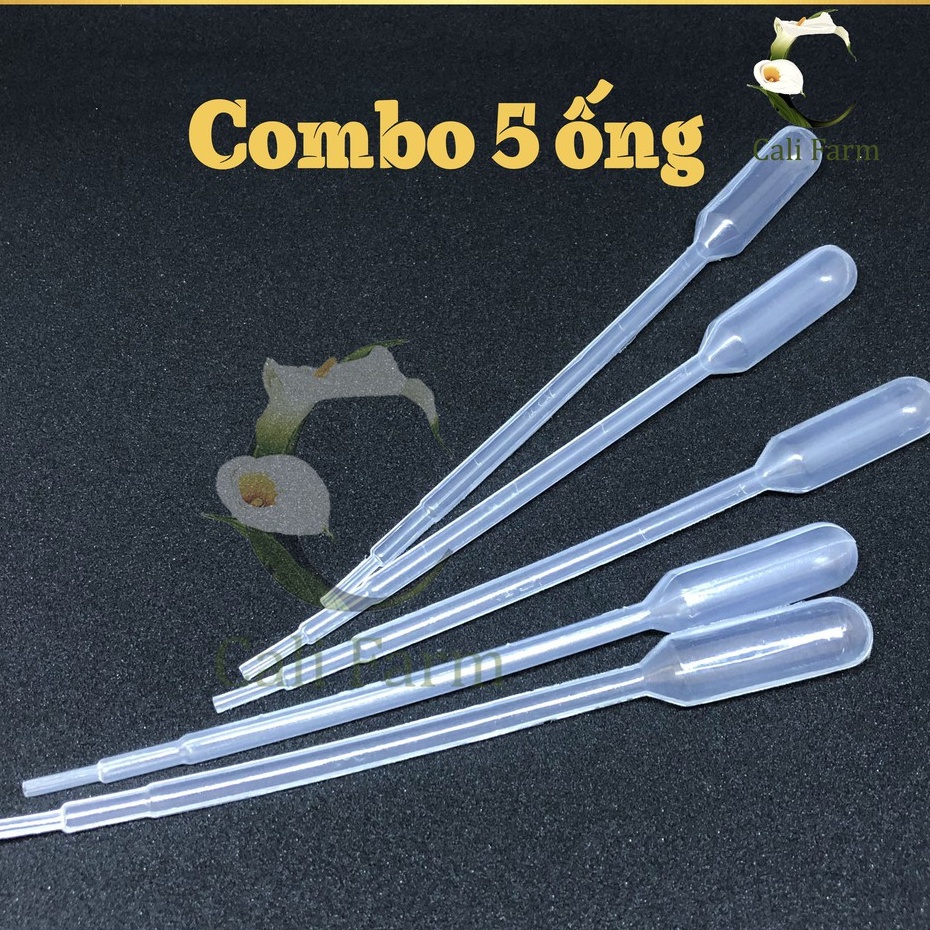 Combo 5 Ống đo lường Phân Thuốc - ống 1ml