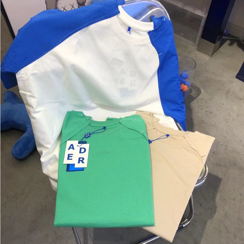 Áo Thun Tay Lỡ Thêu Chữ Phối Tua Rua Thời Trang Đường Phố Cá Tính