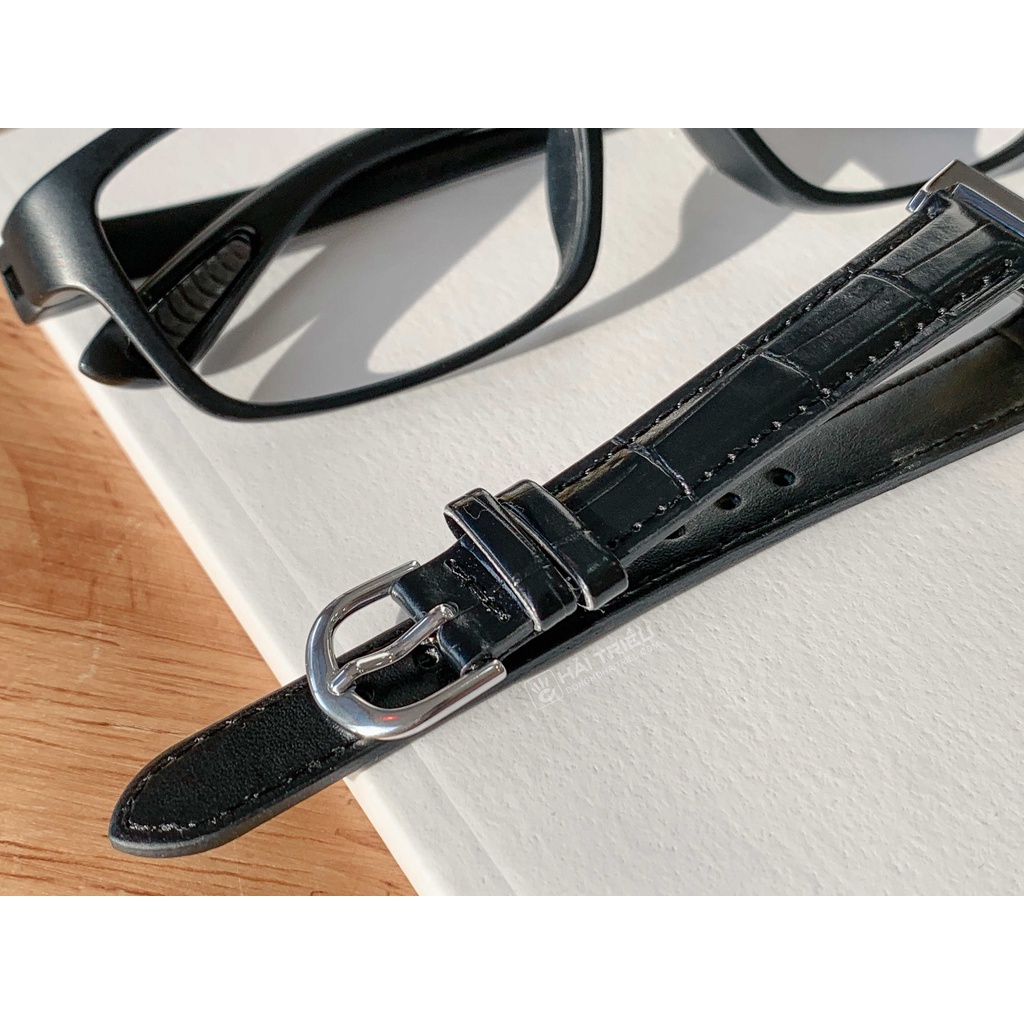 Đồng hồ nữ Casio mặt vuông LTP-V007 chính hãng Fridayshopping dây da và dây kim loại