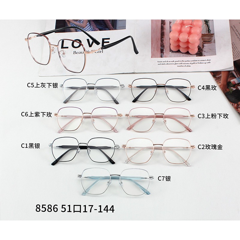 Mắt Kính Gọng Tròn Thời Trang Cho Nam Nữjz8586 | BigBuy360 - bigbuy360.vn