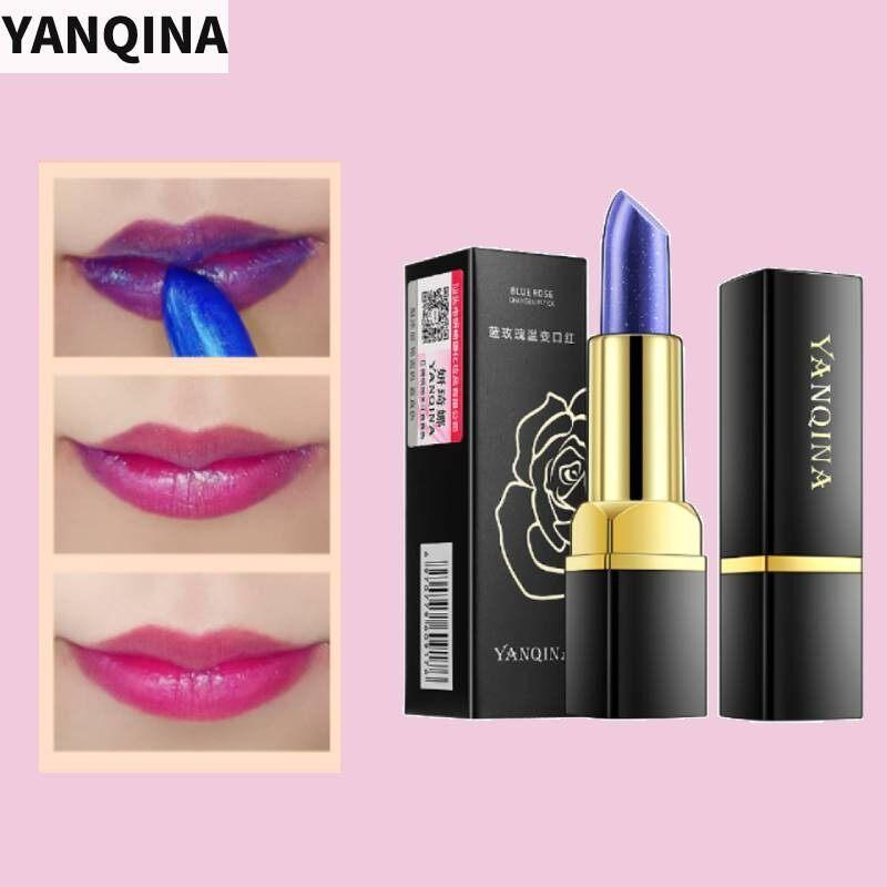 Son Môi Yanqina Đổi Màu Theo Nhiệt Độ Blue Rose 3.2g Lâu Trôi, Lên Màu Tự Nhiên