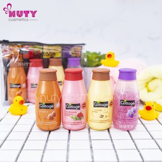 Set 4 Chai Sữa Tắm Mini 200ml