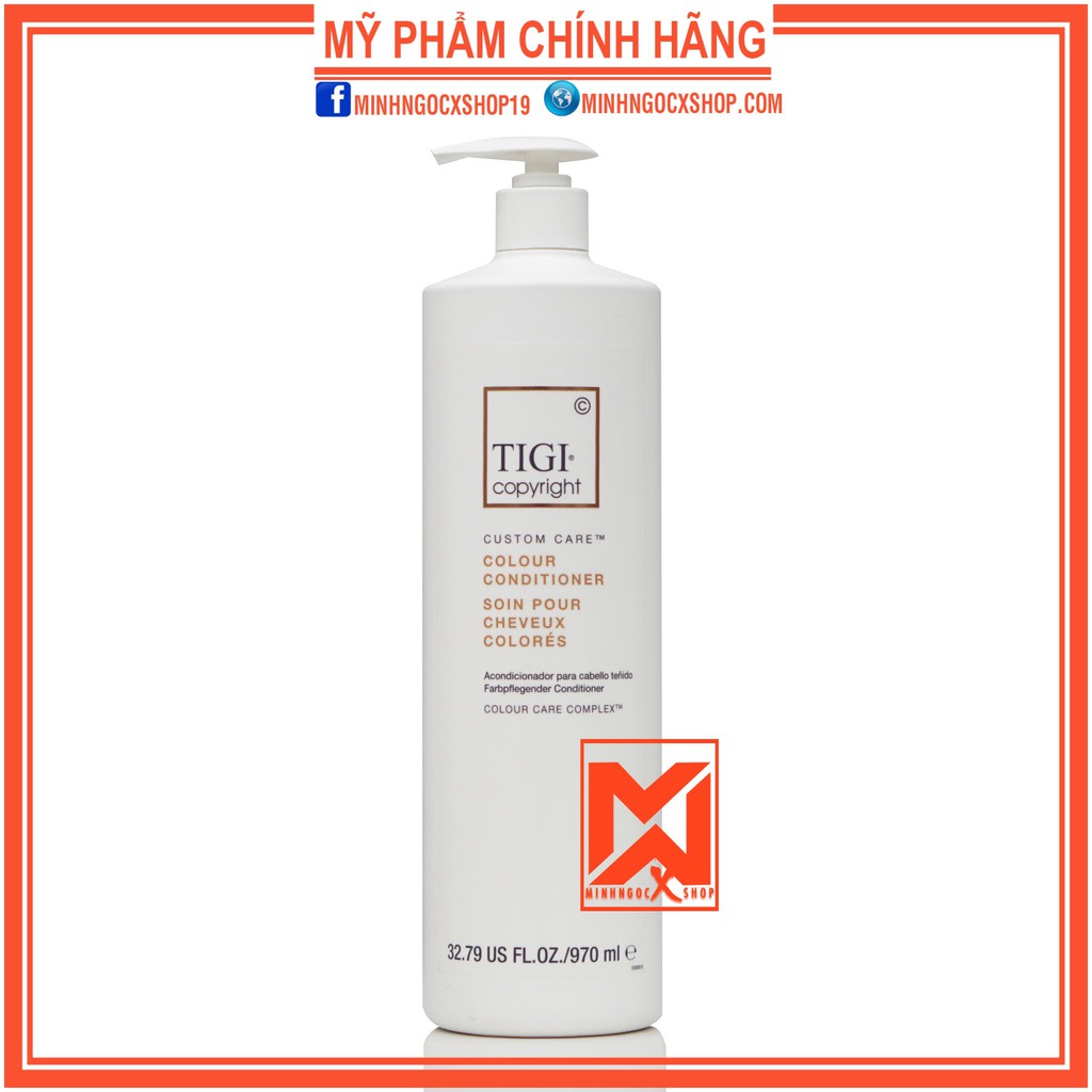 Dầu xả dưỡng màu TIGI COPYRIGHT COLOUR 970ml chính hãng