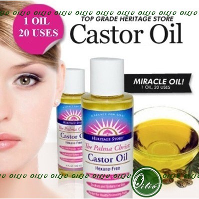 Lọ mascara Castor oil Dầu Thầu Dầu The Palma Christi Castor Oil dưỡng mi  8ml | Shopee Việt Nam