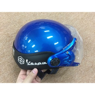 Mũ bảo hiểm viền da Vespa