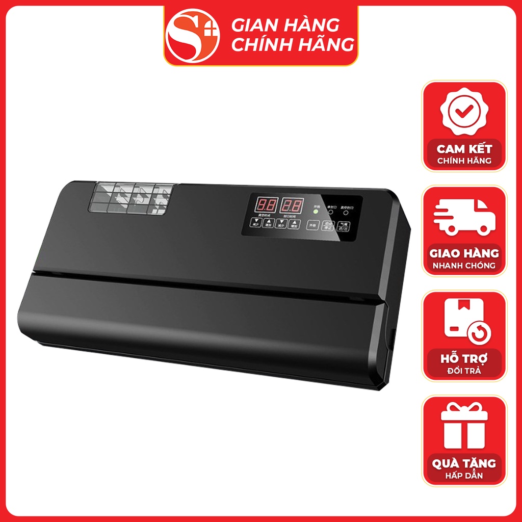 Máy Hút Chân Không P400 Hút Tự Động Mọi Loại Túi Đóng Gói Tối Đa Lên Tới 10kg Gạo - Hàng Chính Hãng