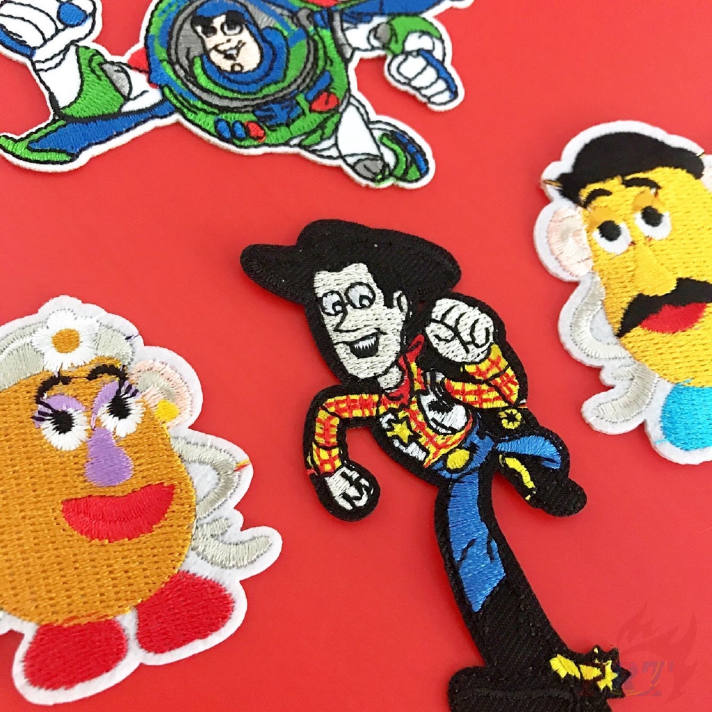 ☸ Disney - Toy Story Patch ☸ 1Pc Buzz Lightyear / Woody Diy Sew On Iron On Patch