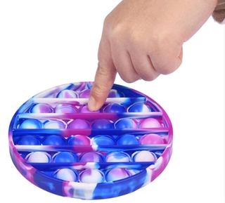💕Pop-it Đồ Chơi Fidget Spinner BằNg Silicon GiúP GiảM Stress Cho Trẻ Em / NgườI LớN