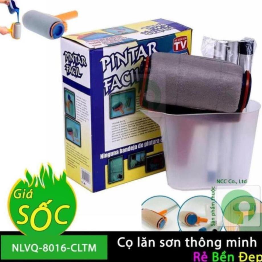 Cây chổi Cọ lăn sơn thông minh bằng nỉ cao cấp - NLVQ-8016-CLTM