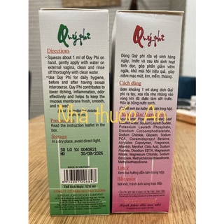 dung dịch vệ sinh phụ nữ Quý Phi 120ml